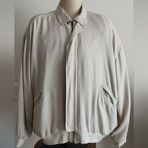 Visitor Silk Bomber Jacket Size XXL